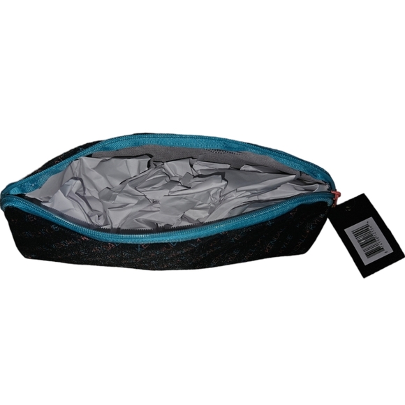 NWT Kendall & Kylie Neon Monogram Cosmetic Bag - Picture 2 of 2